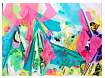 40 At The Walls Of The City 18 x 24 inches acrylic & fabric on canvas 2015 R.jpg